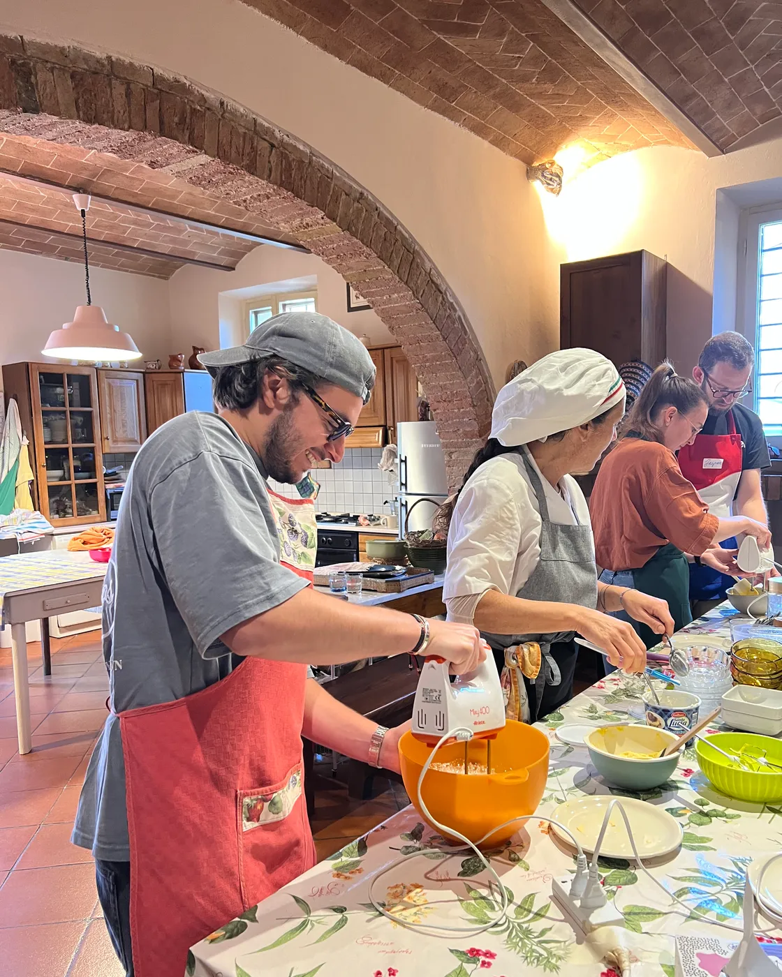 A cooking class